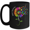 Choose Kind Autism Awareness Sunflower Mom Women Mug | teecentury