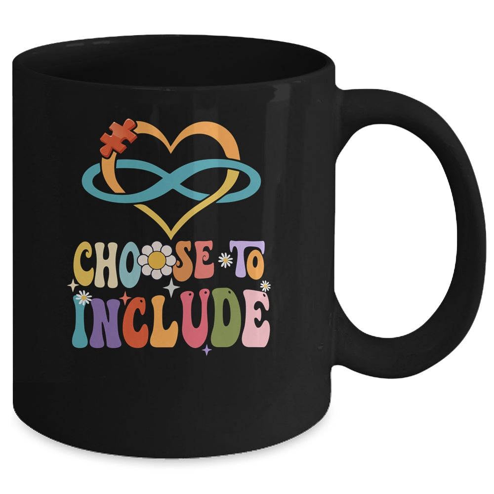 Choose To Include Autism Awareness Teacher Special Education Mug | teecentury