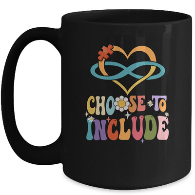 Choose To Include Autism Awareness Teacher Special Education Mug | teecentury