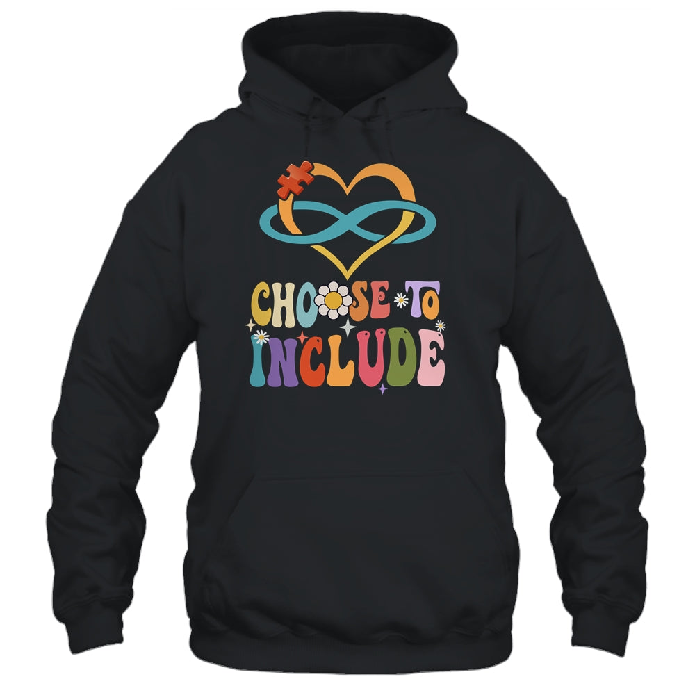 Choose To Include Autism Awareness Teacher Special Education Shirt & Hoodie | teecentury