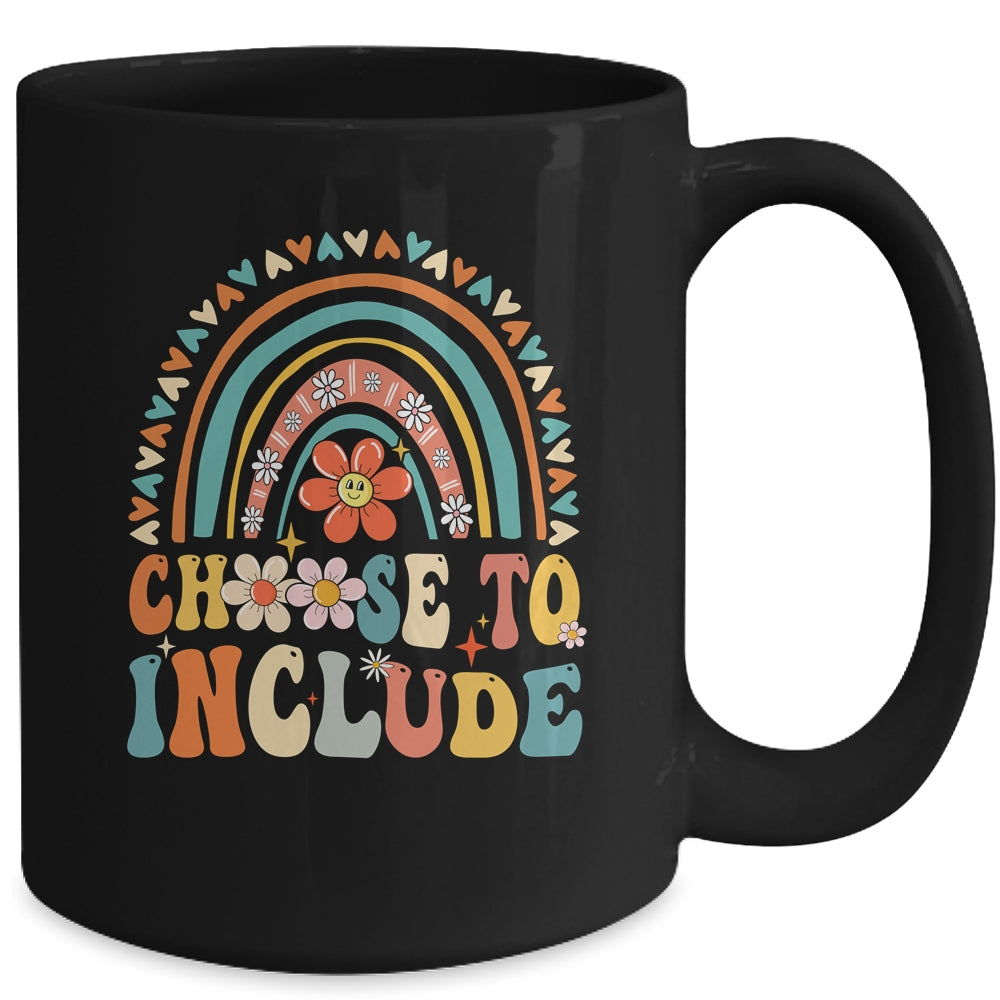 Choose To Include For Autism Teacher Special Education SPED Mug | teecentury