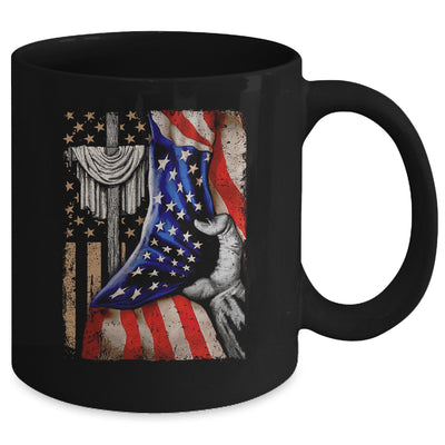 Christian For Men Women Proud American Flag Patriotic Mug | teecentury