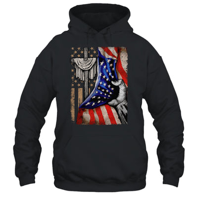 Christian For Men Women Proud American Flag Patriotic Shirt & Hoodie | teecentury