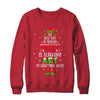 Christmas Cheer Is Teaching Art Santa Elf Teacher Group T-Shirt & Sweatshirt | Teecentury.com