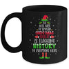 Christmas Cheer Is Teaching History Santa Elf Teacher Group Mug Coffee Mug | Teecentury.com