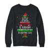 Christmas Cheer Is Teaching Kindergarten Santa Elf Teacher Group T-Shirt & Sweatshirt | Teecentury.com