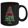 Christmas Cheer Is Teaching Math Santa Elf Teacher Group Mug Coffee Mug | Teecentury.com