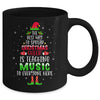 Christmas Cheer Is Teaching Music Santa Elf Teacher Group Mug Coffee Mug | Teecentury.com