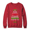 Christmas Cheer Is Teaching Science Santa Elf Teacher Group T-Shirt & Sweatshirt | Teecentury.com