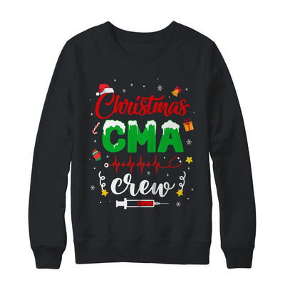 Christmas Cma Crew Stethoscope Lights Funny Xmas Shirt & Sweatshirt | teecentury
