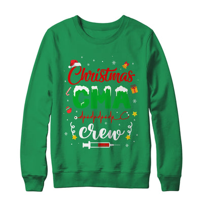 Christmas Cma Crew Stethoscope Lights Funny Xmas Shirt & Sweatshirt | teecentury