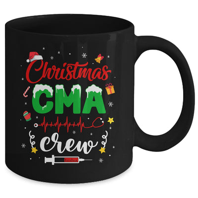 Christmas Cma Crew Stethoscope Lights Funny Xmas Mug | teecentury