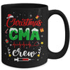 Christmas Cma Crew Stethoscope Lights Funny Xmas Mug | teecentury