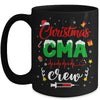 Christmas Cma Crew Stethoscope Lights Funny Xmas Mug | teecentury