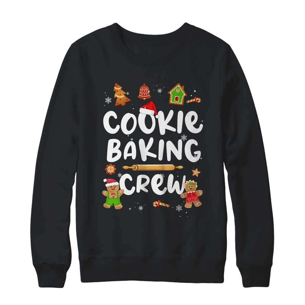 Christmas Cookie Baking Crew Funny Pajamas Family Xmas T-Shirt & Sweatshirt | Teecentury.com