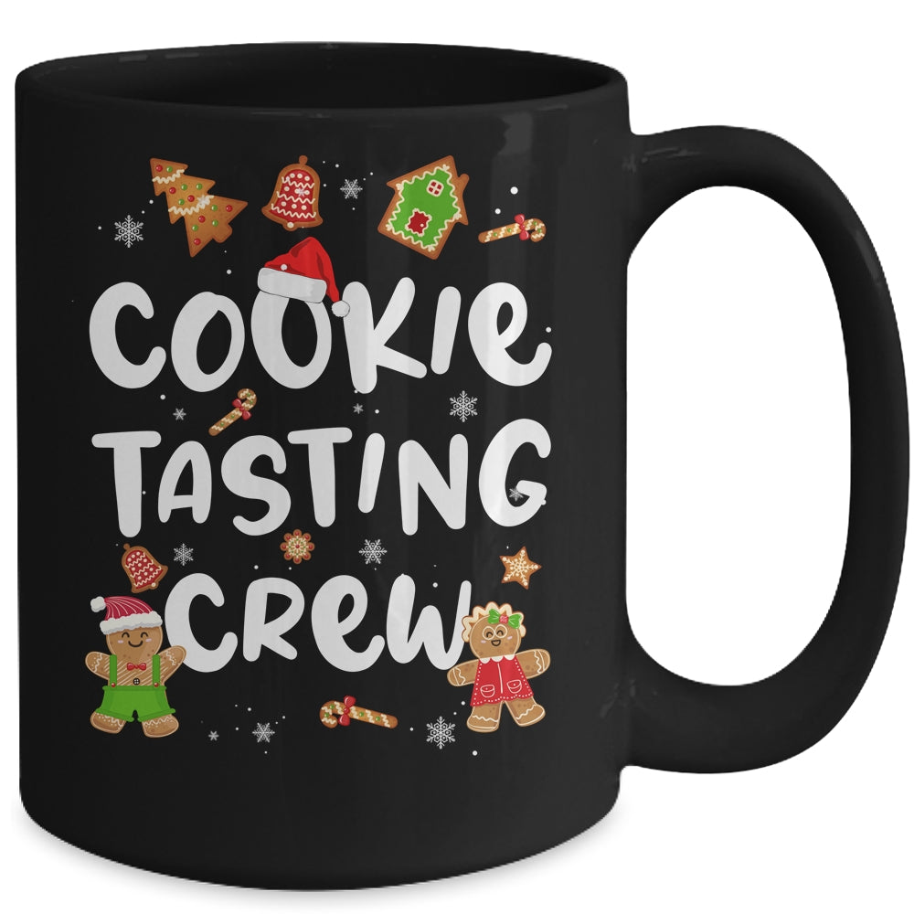 Christmas Cookie Tasting Crew Funny Pajamas Family Xmas Mug Coffee Mug | Teecentury.com