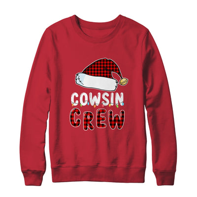 Christmas Cousin Crew Buffalo Red Plaid Pajamas Family Xmas T-Shirt & Sweatshirt | Teecentury.com
