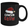 Christmas Cousin Crew Buffalo Red Plaid Pajamas Family Xmas Mug Coffee Mug | Teecentury.com