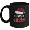 Christmas Cousin Crew Buffalo Red Plaid Pajamas Family Xmas Mug Coffee Mug | Teecentury.com