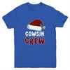 Christmas Cousin Crew Buffalo Red Plaid Family Xmas Youth Youth Shirt | Teecentury.com