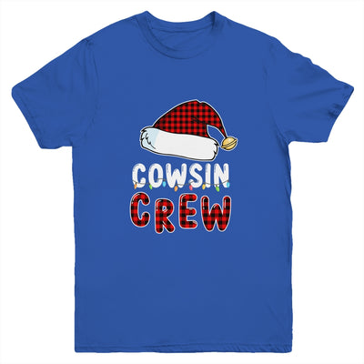 Christmas Cousin Crew Buffalo Red Plaid Family Xmas Youth Youth Shirt | Teecentury.com