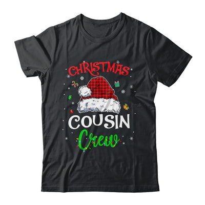 Christmas Cousin Crew Funny Red Plaid Matching Family Shirt & Sweatshirt | teecentury