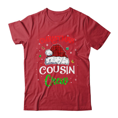 Christmas Cousin Crew Funny Red Plaid Matching Family Shirt & Sweatshirt | teecentury