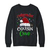 Christmas Cousin Crew Funny Red Plaid Matching Family Shirt & Sweatshirt | teecentury