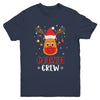 Christmas Cousin Crew Reindeer Mask Red Plaid Youth Youth Shirt | Teecentury.com