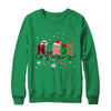 Christmas Crew Reindeer Nurse Buffalo Plaid Nurse Shirt & Sweatshirt | teecentury