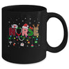 Christmas Crew Reindeer Nurse Buffalo Plaid Nurse Mug | teecentury