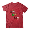 Christmas Ho Ho Ho Santa Reindeer Snowman Face Mask Pajama T-Shirt & Sweatshirt | Teecentury.com