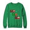 Christmas Ho Ho Ho Santa Reindeer Snowman Face Mask Pajama T-Shirt & Sweatshirt | Teecentury.com