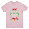 Christmas Humor Boy Girl Favorite Person Funny Christmas Youth Youth Shirt | Teecentury.com