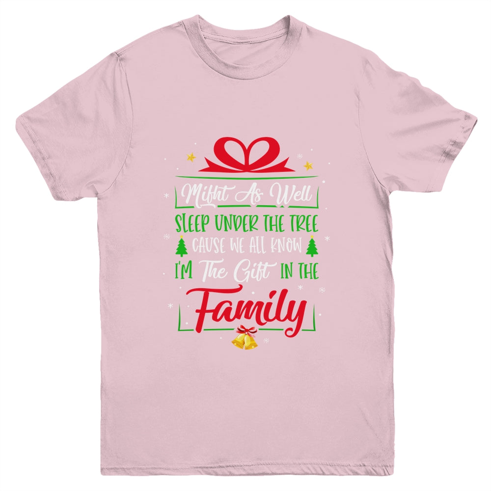 Christmas Humor Boy Girl Favorite Person Funny Christmas Youth Youth Shirt | Teecentury.com