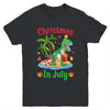 Christmas In July Dinosaur Xmas Tree T Rex Summer Vacation Youth Shirt | teecentury