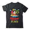 Christmas In July Funny Santa Summer Beach Vacation T-Shirt & Hoodie | Teecentury.com