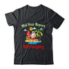 Christmas In July Mid Year Report Still Naughty Santa Summer T-Shirt & Tank Top | Teecentury.com
