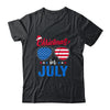 Christmas In July Santa Hat Sunglasses Summer Celebration T-Shirt & Tank Top | Teecentury.com