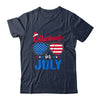 Christmas In July Santa Hat Sunglasses Summer Celebration T-Shirt & Tank Top | Teecentury.com