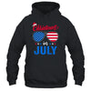 Christmas In July Santa Hat Sunglasses Summer Celebration T-Shirt & Tank Top | Teecentury.com
