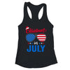 Christmas In July Santa Hat Sunglasses Summer Celebration T-Shirt & Tank Top | Teecentury.com