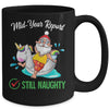 Christmas In July Santa Mid Year Report Still Naughty Mug Coffee Mug | Teecentury.com