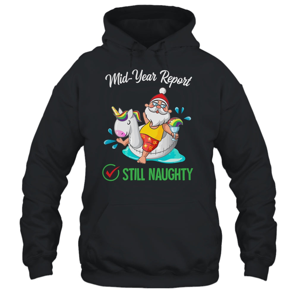 Christmas In July Santa Mid Year Report Still Naughty T-Shirt & Tank Top | Teecentury.com