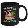 Christmas In July Santa No Cookies Just Cocktails Mug Coffee Mug | Teecentury.com