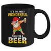 Christmas In July Santa Shirt Hawaiian Funny Wonderful Beer Mug | teecentury