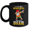 Christmas In July Santa Shirt Hawaiian Funny Wonderful Beer Mug | teecentury