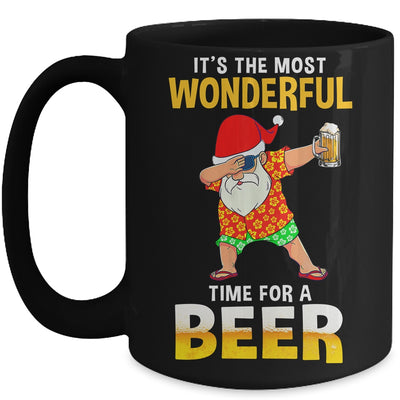 Christmas In July Santa Shirt Hawaiian Funny Wonderful Beer Mug | teecentury