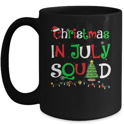 Christmas In July Squad Funny Summer Xmas Mug | teecentury