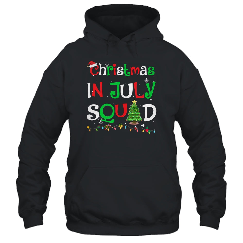 Christmas In July Squad Funny Summer Xmas Shirt & Tank Top | teecentury